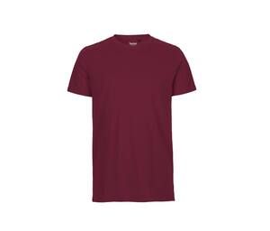 Neutral O61001 - Camiseta ajustada homem Burgundy