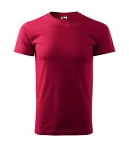 Malfini 137 - Camiseta nova pesada unissex rouge marlboro
