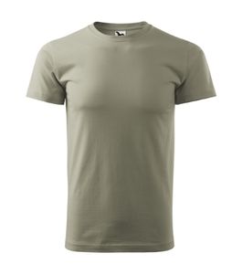 Malfini 137 - Camiseta nova pesada unissex kaki clair