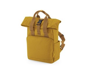 Bag Base BG118S - Mini Mini Mãe Twin Roll-top Backpack Mostarda