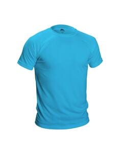 Mustaghata RUNAIR - Camiseta ativa para homens mangas curtas Atoll (ciel)