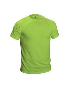 Mustaghata RUNAIR - Camiseta ativa para homens mangas curtas Citron vert