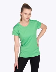 Mustaghata SALVA - Mulheres Standex de poliéster de camiseta ativa 170 g/m² Citron vert