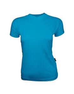 Mustaghata STEP - Camiseta correndo para mulheres 140 g Atoll (ciel)