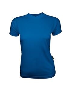Mustaghata STEP - Camiseta correndo para mulheres 140 g Azur(royal)