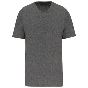 Kariban K3002 - T-shirt Supima® de homem com decote V de manga curta Grey Heather