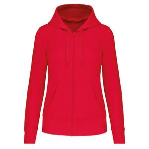 Kariban K4031 - Sweatshirt eco-responsável com capuz e fecho de senhora