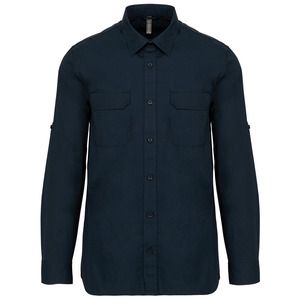 Kariban K590 - Camisa Safari de manga comprida