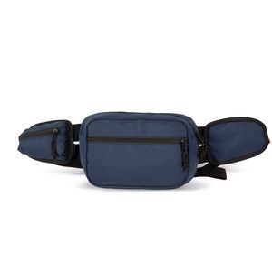 Kimood KI0371 - Bolsa de cintura reciclada formato grande com bolso lateral