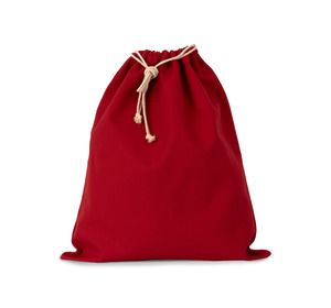Kimood KI0747 - Saco de algodão com cordão Cherry Red
