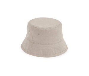 Beechfield BF090NB - Chapéu de balde de algodão orgânico júnior Areia