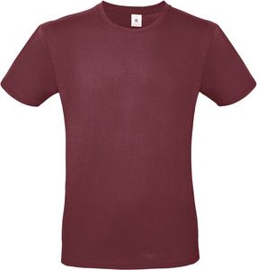 B&C CGTU01T - T-shirt de homem #E150 Burgundy