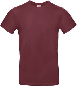 B&C CGTU03T - T-shirt de homem #E190 Burgundy