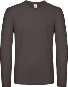 B&C CGTU05T - T-shirt de homem de manga comprida #E150 Bear Brown