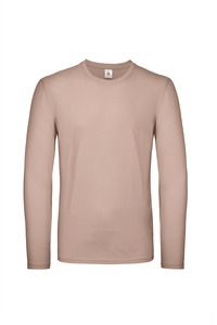 B&C CGTU05T - T-shirt de homem de manga comprida #E150 Millennial Pink