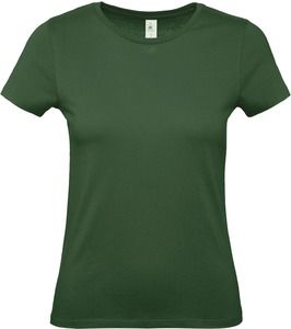 B&C CGTW02T - T-shirt de senhora #E150 Verde garrafa
