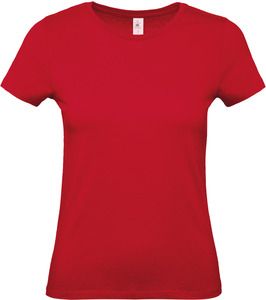 B&C CGTW02T - T-shirt de senhora #E150 Deep Red