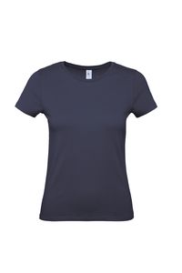 B&C CGTW02T - T-shirt de senhora #E150 Azul marinho