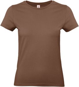 B&C CGTW04T - T-shirt de senhora #E190 Chocolate