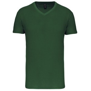 Kariban K3028IC - T-shirt BIO15IC de homem decote V Verde floresta