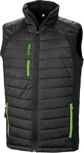 Result R238X - Colete Softshell acolchoado Black Compass