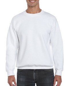 GILDAN GIL12000 - Sweater Crewneck DryBlend Unisex Branco