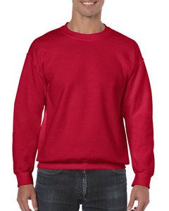 GILDAN GIL18000 - Sweater Crewneck HeavyBlend unisex Cereja vermelha