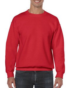 GILDAN GIL18000 - Sweater Crewneck HeavyBlend unisex Vermelho
