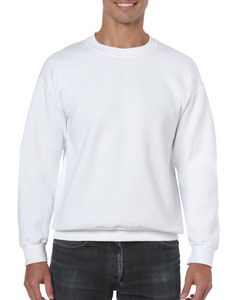 GILDAN GIL18000 - Sweater Crewneck HeavyBlend unisex Branco