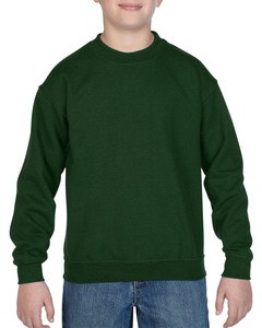 Gildan GIL18000B - Crewneck pesado de suéter para crianças Verde floresta