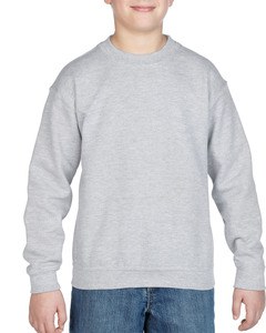 Gildan GIL18000B - Crewneck pesado de suéter para crianças Sports Grey