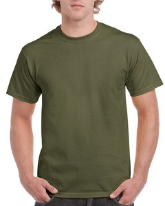 GILDAN GIL2000 - T-shirt Ultra Cotton SS Militar Verde