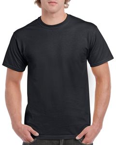 Gildan GIL5000 - Camiseta Algodão pesado para ele Preto
