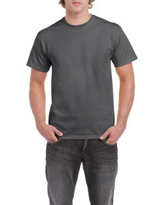 Gildan GIL5000 - Camiseta Algodão pesado para ele Dark Heather