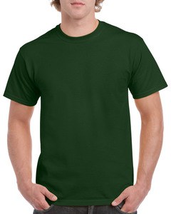 Gildan GIL5000 - Camiseta Algodão pesado para ele Verde floresta