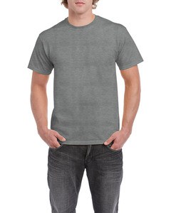 Gildan GIL5000 - Camiseta Algodão pesado para ele Graphite Heather
