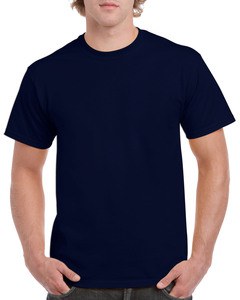 Gildan GIL5000 - Camiseta Algodão pesado para ele Marinha
