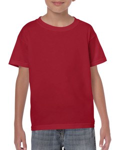 Gildan GIL5000B - T-shirt Algodão pesado SS para crianças Cardeal Vermelho