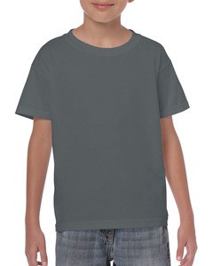 Gildan GIL5000B - T-shirt Algodão pesado SS para crianças Carvão vegetal