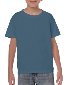 Gildan GIL5000B - T-shirt Algodão pesado SS para crianças Indigo Blue