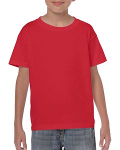 Gildan GIL5000B - T-shirt Algodão pesado SS para crianças Vermelho