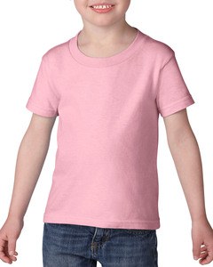 Gildan GIL5100P - T-shirt Algodão pesado SS para criança Cor-de-rosa pálida