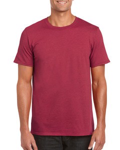 Gildan GIL64000 - T-shirt SoftStyle SS para ele Antique Cherry Red