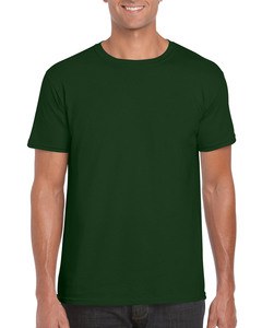 Gildan GIL64000 - T-shirt SoftStyle SS para ele Verde floresta