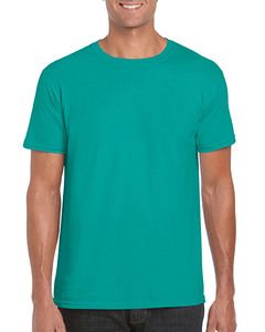 Gildan GIL64000 - T-shirt SoftStyle SS para ele Jade Dome
