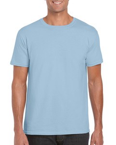 Gildan GIL64000 - T-shirt SoftStyle SS para ele Light Blue