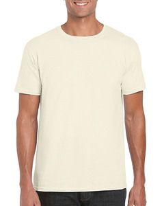 Gildan GIL64000 - T-shirt SoftStyle SS para ele Naturel