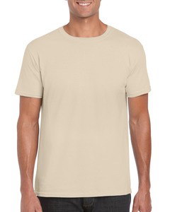 Gildan GIL64000 - T-shirt SoftStyle SS para ele Areia