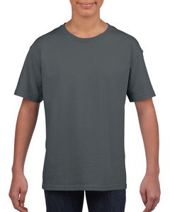 Gildan GIL64000B - T-shirt Softstyle SS para crianças Carvão vegetal