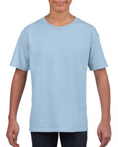 Gildan GIL64000B - T-shirt Softstyle SS para crianças Light Blue